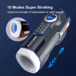 Leten Future Pro Gen 3 -10 Vibration Male Masturbator with Moaning Heating Function