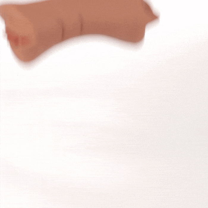 Lovesvibe 3 Channel Mouth Vaginal 3D Realistic Texture Pocket Pussy 7.4 Inch