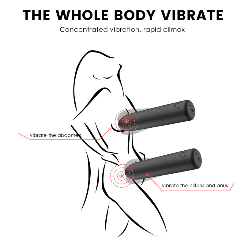 Lovesvibe Rechargeable Bullet Vibrator 7 Vibrating Waterproof Portable Lipstick Design 2