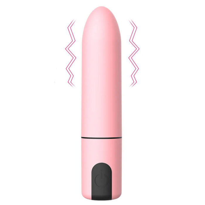 Lovesvibe Rechargeable Bullet Vibrator 7 Vibrating Waterproof & Portable Lipstick Design