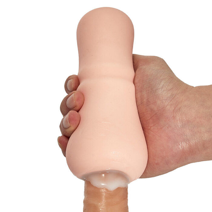 Lovesvibe Soft Realistic Pocket Pussy Threaded Design Vagina Toys 5.8 Inch