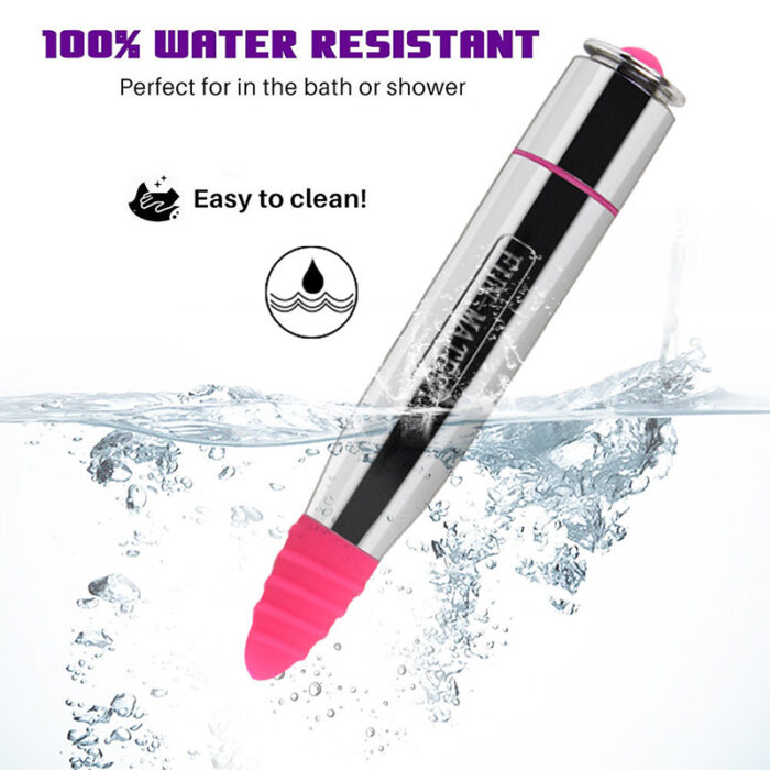 Lovesvibe Waterproof Bullet Vibrator with 16 Vibration Modes & Whisper Quiet Operation