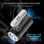 XT34 Automatic Double Stroker 5 Thrusting Vibration Male Masturbator