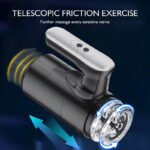 XT34 Automatic Double Stroker 5 Thrusting Vibration Male Masturbator
