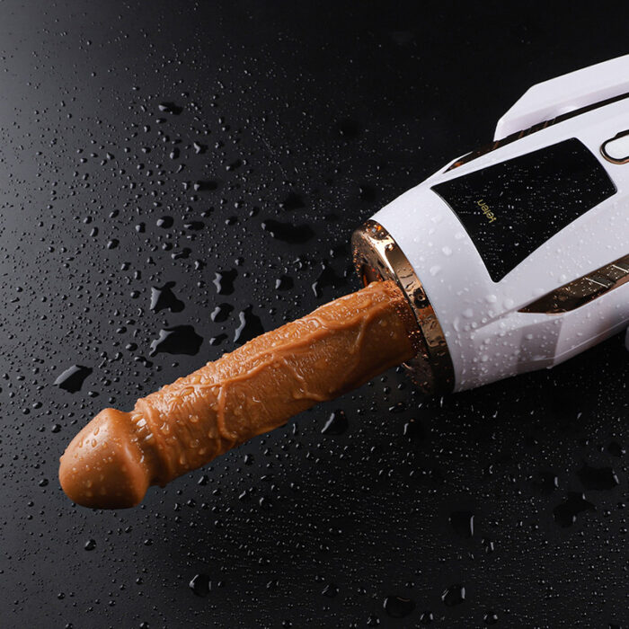 Leten Wolve 10 Thrusting Fully Automatic Dildo Machine with Suction Cup