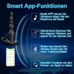 Lovesvibe 10 Powerful Vibration Modes Anal Beads App Remote Control Anal Vibrator for Anus Stimulation