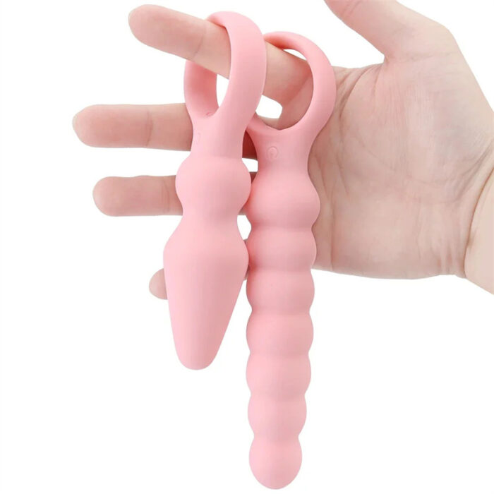 Lovesvibe 10 Vibration Modes Anal Beads Dildo Anal Plug Vaginal Balls for Solos & Couple Plays