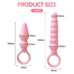 Lovesvibe 10 Vibration Modes Anal Beads Dildo Anal Plug Vaginal Balls for Solos & Couple Plays