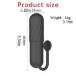 Lovesvibe 10 Vibration Modes Mini Bullet Vibrator for Women Pleasure Portable