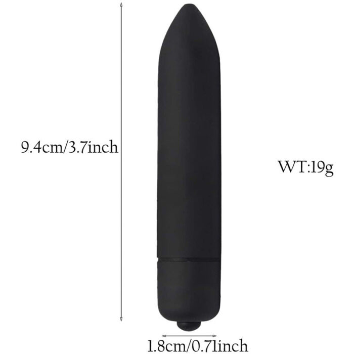 Lovesvibe 10 Vibrations Powerful Mini Bullet Vibrator for Women Clitoris Stimulator