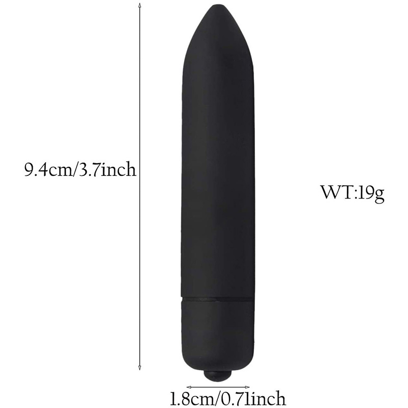 Lovesvibe 10 Vibrations Powerful Mini Bullet Vibrator for Women Clitoris Stimulator