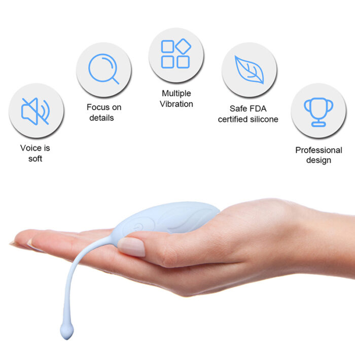 Lovesvibe 12 Vibration Bullet Vibrator & Egg Vibrator with Remote Control for Female Masturbation