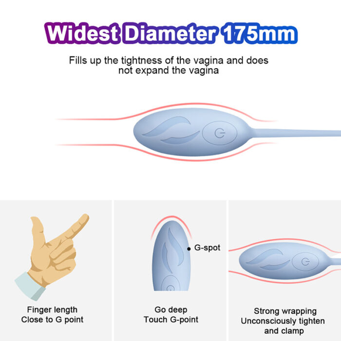 Lovesvibe 12 Vibration Bullet Vibrator Egg Vibrator with Remote Control for Female Masturbation 16