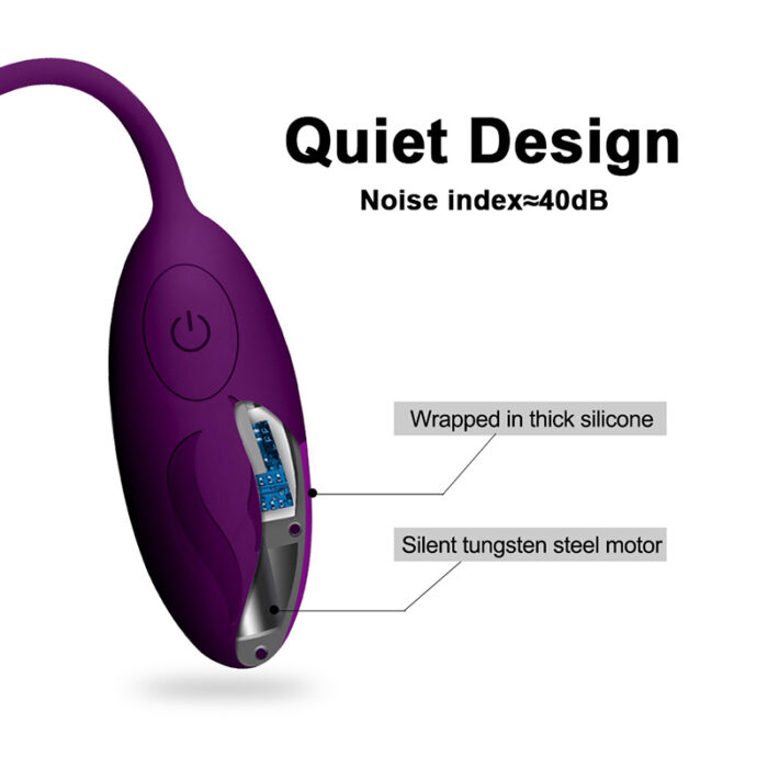 Lovesvibe 12 Vibration Bullet Vibrator & Egg Vibrator with Remote Control for Female Masturbation