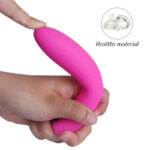 Lovesvibe 20 Vibration Silicone Massage Rechargeable Av Bullet Vibrator for Solos or Couples Play