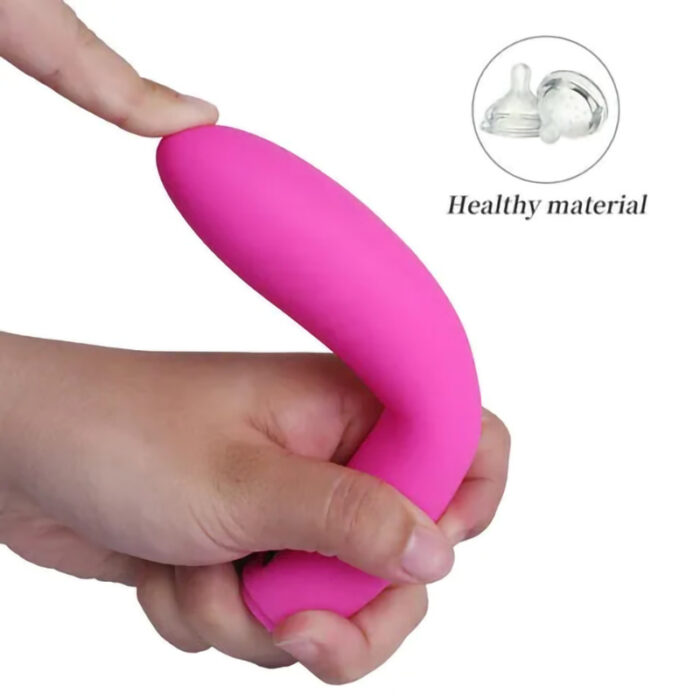 Lovesvibe 20 Vibration Silicone Massage Rechargeable Av Bullet Vibrator for Solos or Couples Play