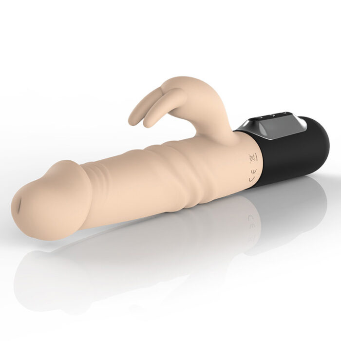Lovesvibe 3 Thrusting & Rotating 3 Speed & 7 Patterns Waterproof Rabbit Vibrator
