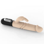 Lovesvibe 3 Thrusting & Rotating 3 Speed & 7 Patterns Waterproof Rabbit Vibrator