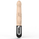 Lovesvibe 3 Thrusting & Rotating 3 Speed & 7 Patterns Waterproof Rabbit Vibrator