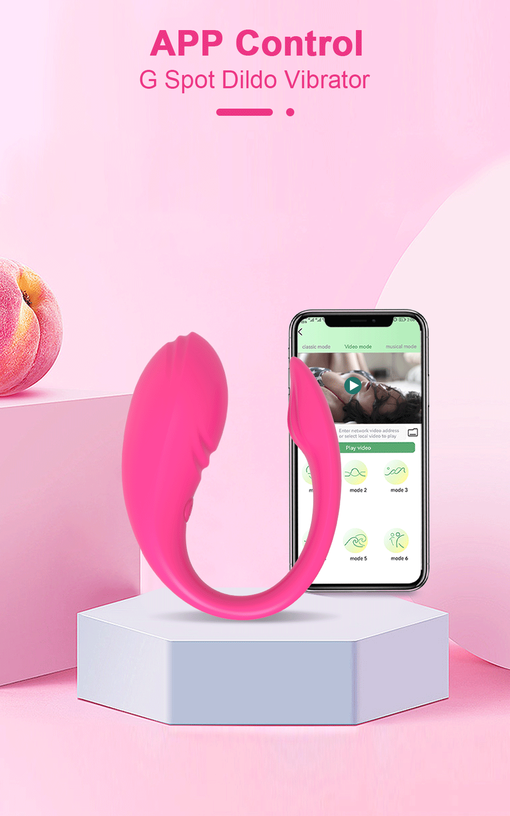 Lovesvibe 9 Vibration Clitoris Stimulator Egg Vibrators App Remote Control G Spot Massager