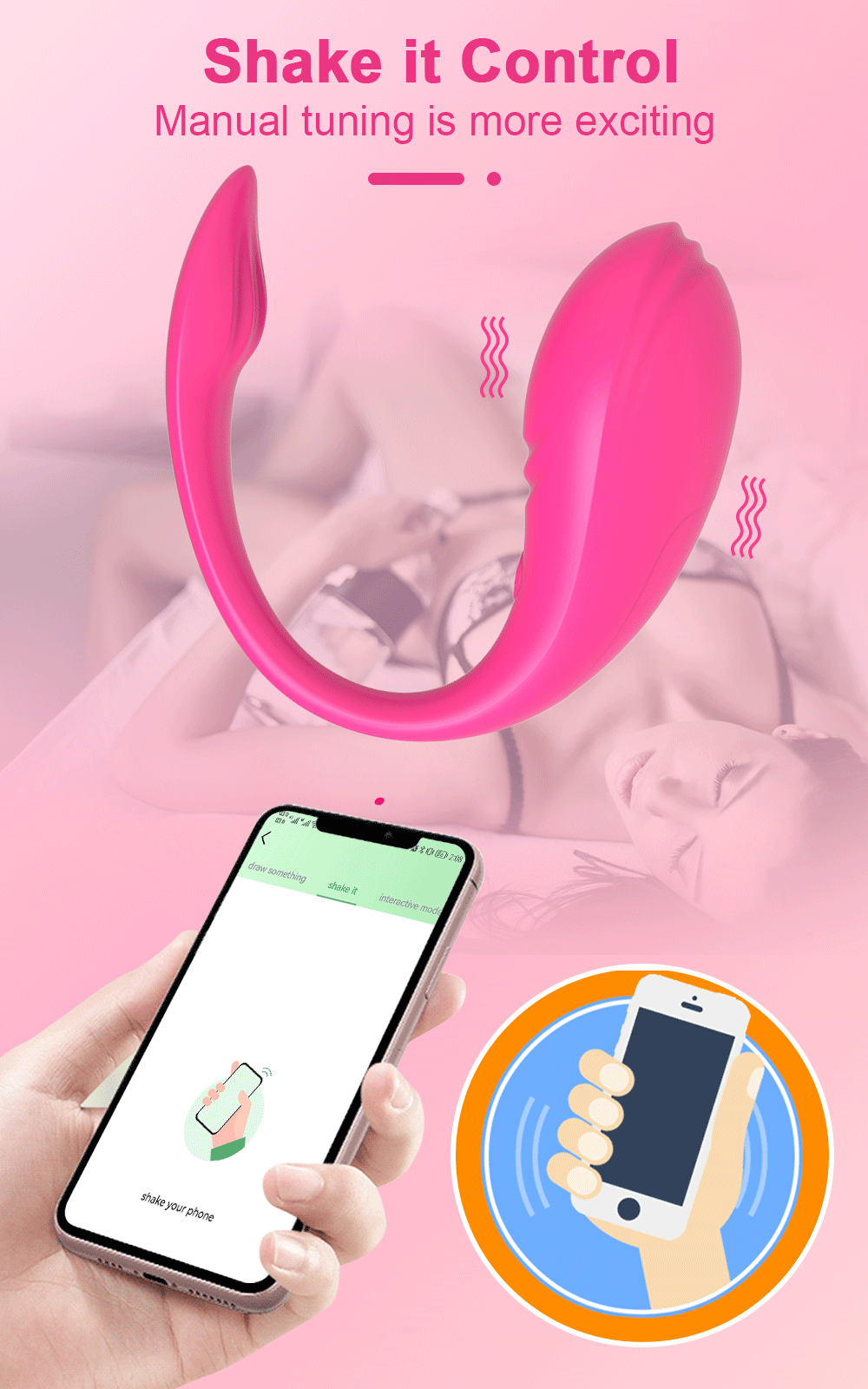 Lovesvibe 9 Vibration Clitoris Stimulator Egg Vibrators App Remote Control G Spot Massager