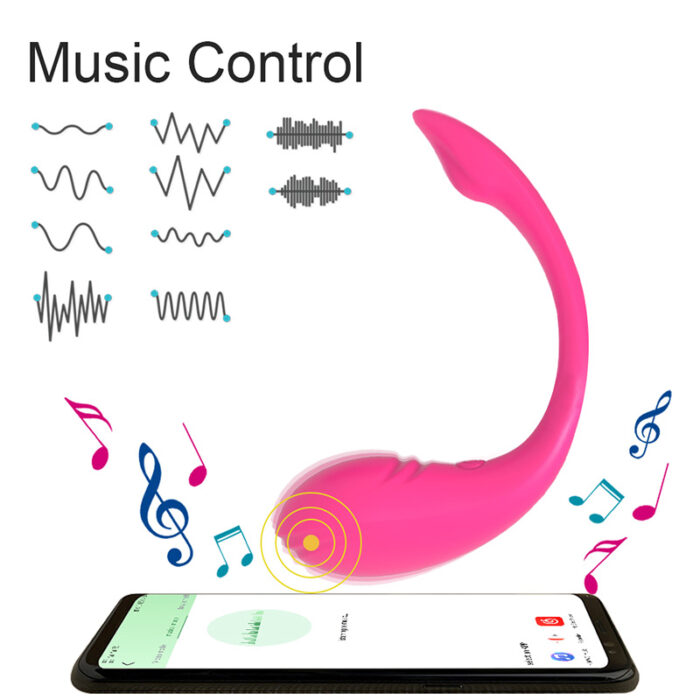 Lovesvibe 9 Vibration Clitoris Stimulator Egg Vibrators App Remote Control G Spot Massager