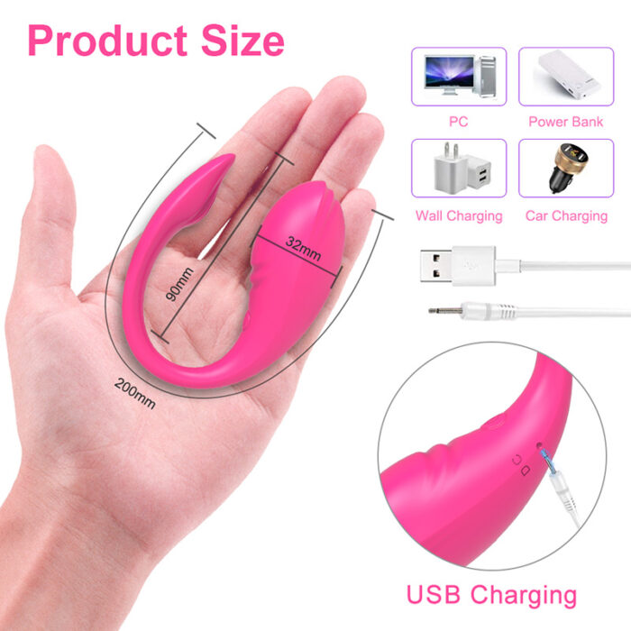 Lovesvibe 9 Vibration Clitoris Stimulator Egg Vibrators App Remote Control G Spot Massager
