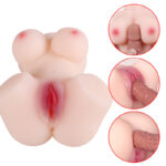 Tiffany Sex Doll Masturbator Torso with 3-in-1 Soft Big Breast