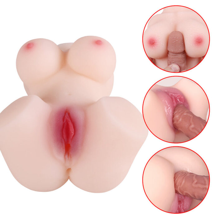Tiffany Sex Doll Masturbator Torso with 3-in-1 Soft Big Breast