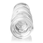 11 Inch Glass Dildo Anal Beads, 5 Solid Bulbs & Non-porous for Temperature Play