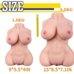 Erica Life Sized Sex Doll Torso Masturbator with Soft Big Boobs, Vagina & Anus