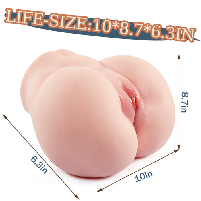 Jenny - 11 LB Life Sized Realistic Butt Masturbator 2 in 1 Vagina & Anus