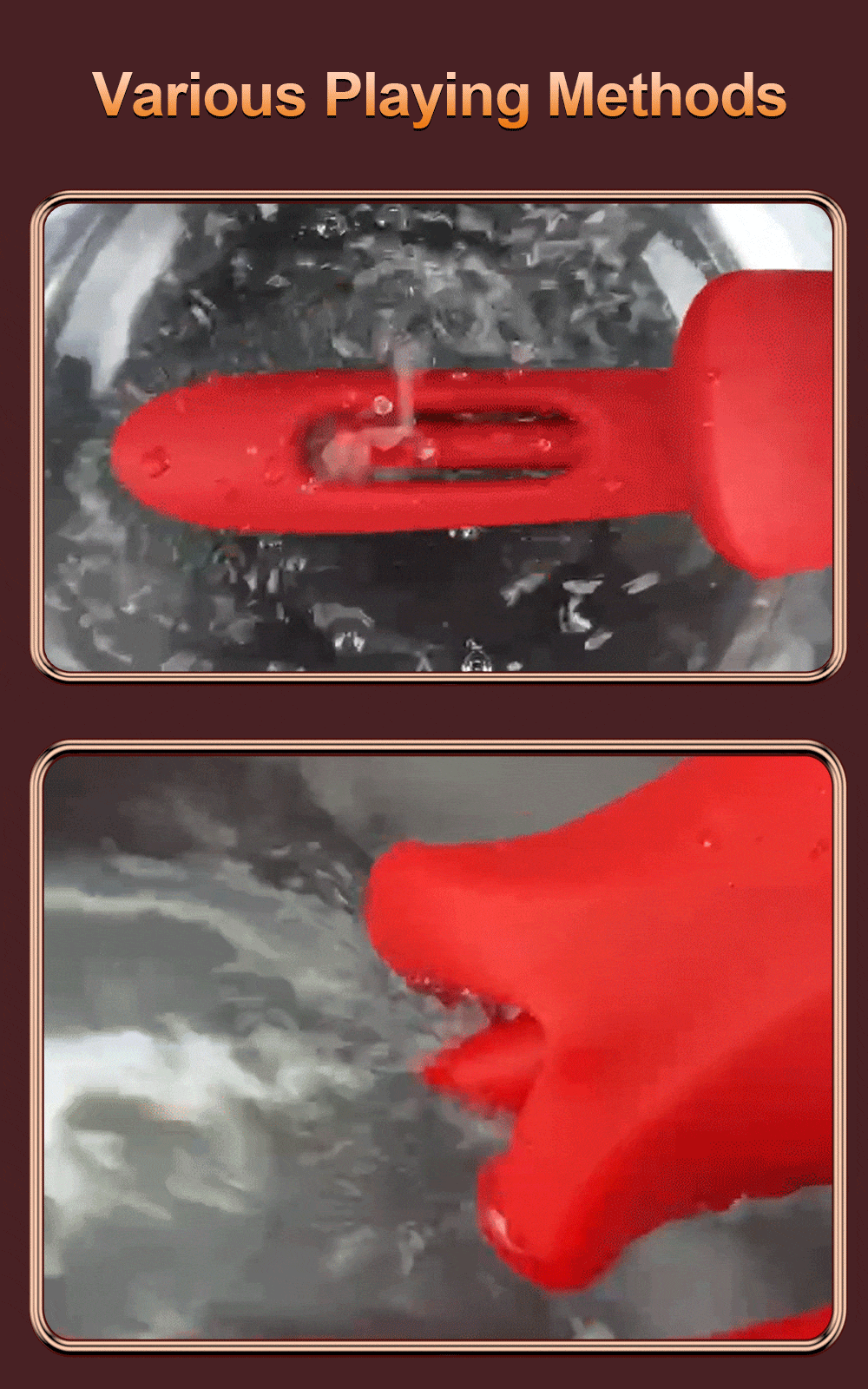 Lovesvibe 10 Powerful Vibration Tongue Vibrators Tongue Licking G-Spot Vibrator