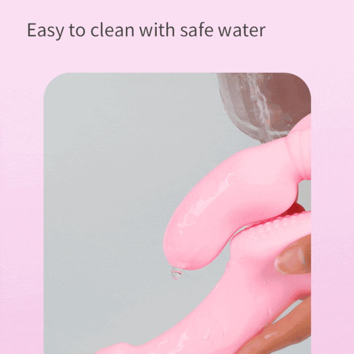 Lovesvibe 10 Vibration 3 Head Strapless Dildo with Remote Control for Lesbian and LGBTQ Play 25