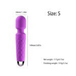 Lovesvibe 10 Vibration Magic Wand Vibrator for Women Clitoris Stimulator G Spot Massager