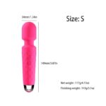 Lovesvibe 10 Vibration Magic Wand Vibrator for Women Clitoris Stimulator G Spot Massager