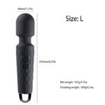 Lovesvibe 10 Vibration Magic Wand Vibrator for Women Clitoris Stimulator G Spot Massager