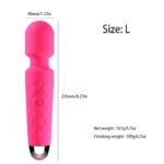 Lovesvibe 10 Vibration Magic Wand Vibrator for Women Clitoris Stimulator G Spot Massager