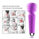 Lovesvibe 10 Vibration Magic Wand Vibrator for Women Clitoris Stimulator G Spot Massager