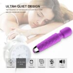 Lovesvibe 10 Vibration Magic Wand Vibrator for Women Clitoris Stimulator G Spot Massager