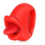 Lovesvibe 10 Vibration Tongue Licking Nipple Toy for Women Masturbation