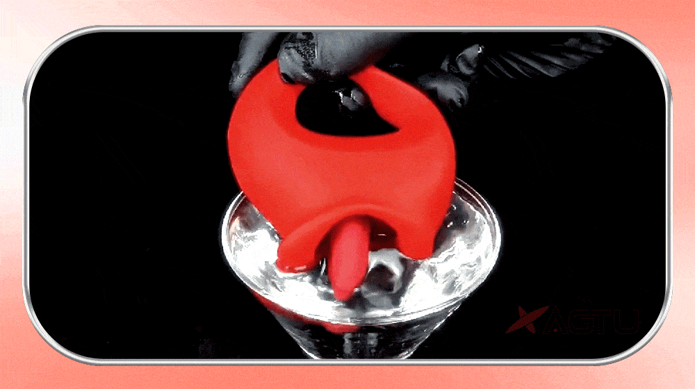 Lovesvibe 10 Vibration Tongue Licking Nipple Toy for Women Masturbation