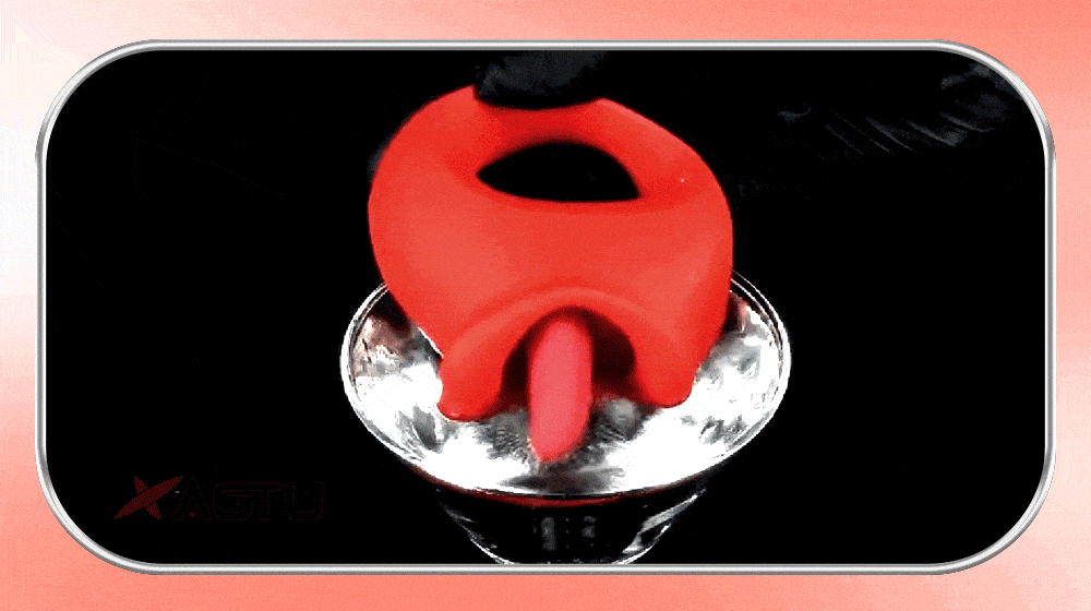 Lovesvibe 10 Vibration Tongue Licking Nipple Toy for Women Masturbation