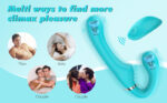 Lovesvibe 7 Vibration Strapless Dildo Double Ended Wearable G-Spot Dildo for Lesbian