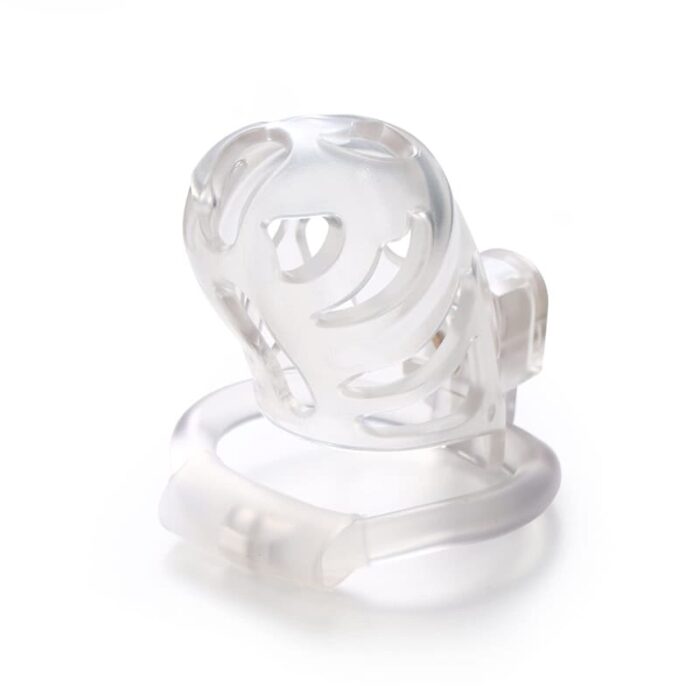Lovesvibe Lightweight Male Chastity Cage with 3 Cock Rings & Invisible Lock