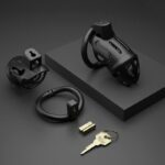 Lovesvibe Lightweight Male Chastity Cage with 3 Cock Rings & Invisible Lock