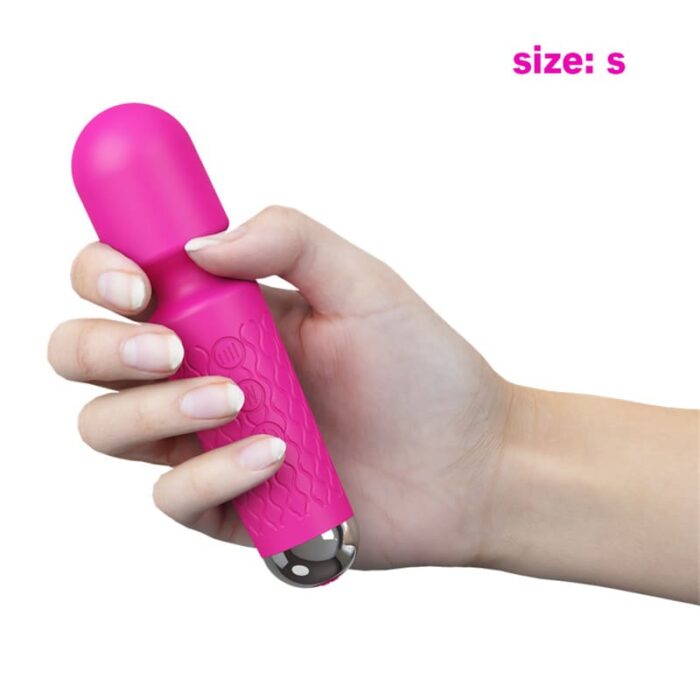Lovesvibe Magic Wand Vibrator with 20 Powerful Vibration Modes for G-Spot Stimulation