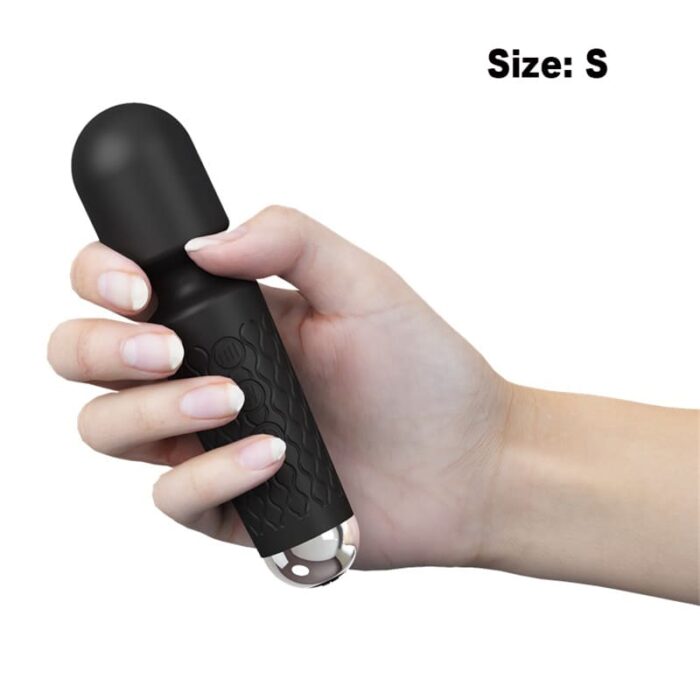 Lovesvibe Magic Wand Vibrator with 20 Powerful Vibration Modes for G-Spot Stimulation