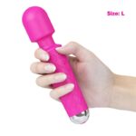 Lovesvibe Magic Wand Vibrator with 20 Powerful Vibration Modes for G-Spot Stimulation