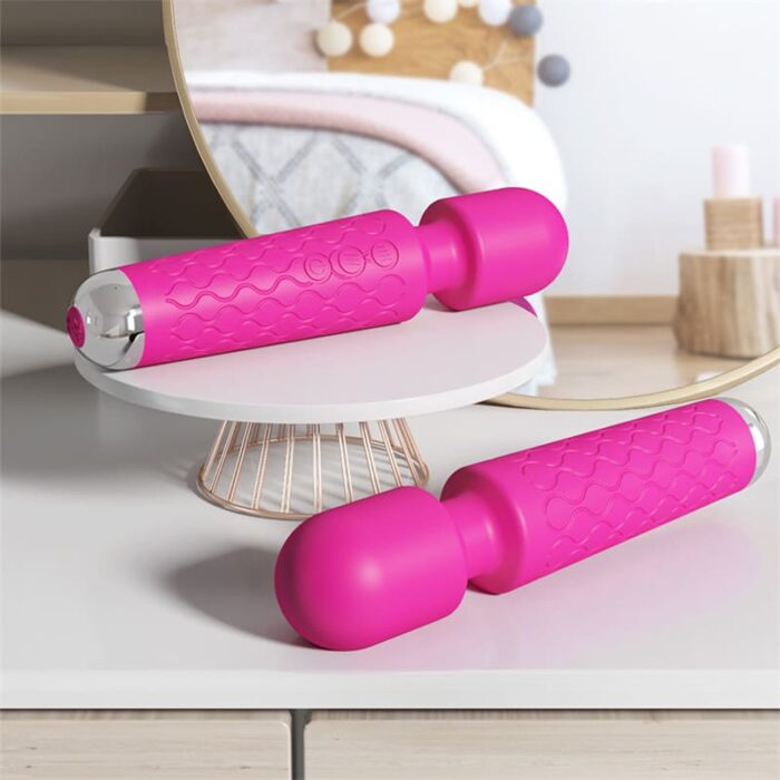 Lovesvibe Magic Wand Vibrator with 20 Powerful Vibration Modes for G-Spot Stimulation